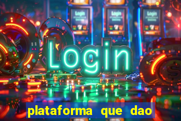 plataforma que dao bonus de cadastro